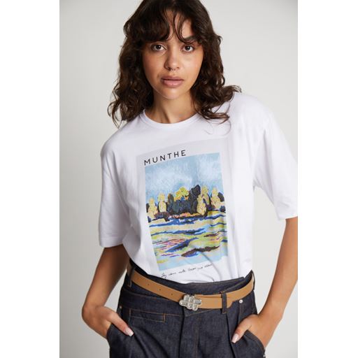 Munthe Silane T-shirt, White, 42
