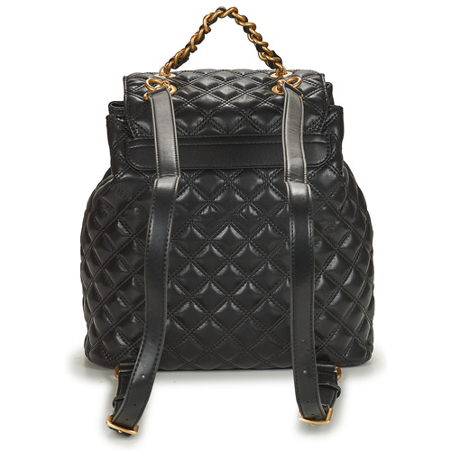 Guess - GIULLY FLAP BACKPACK - Noir