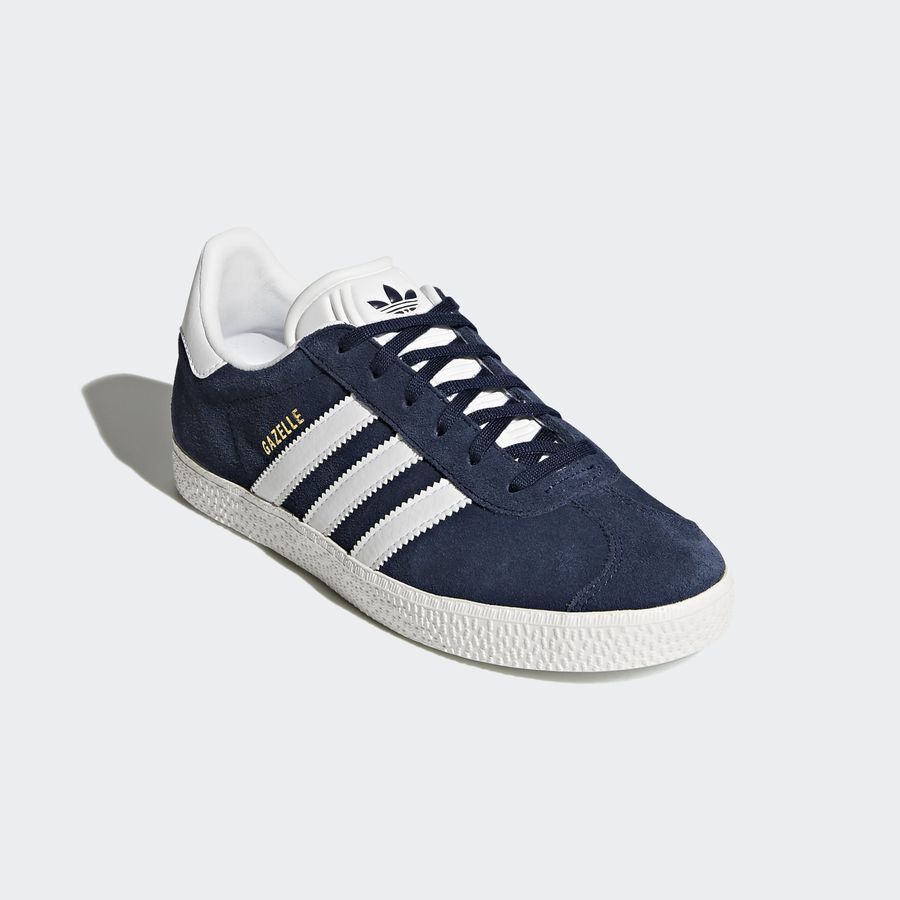 adidas Originals Chaussures Gazelle - Bleu Marine/Blanc Enfant