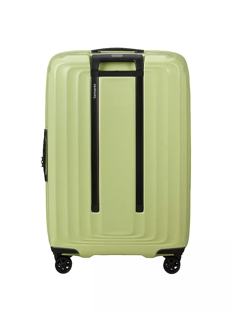 SAMSONITE Trolley  NUON SPINNER 69cm erweiterbar metallic melon  hellgrün