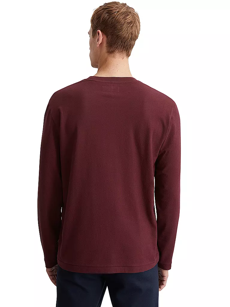 MARC O'POLO Langarmshirt beere