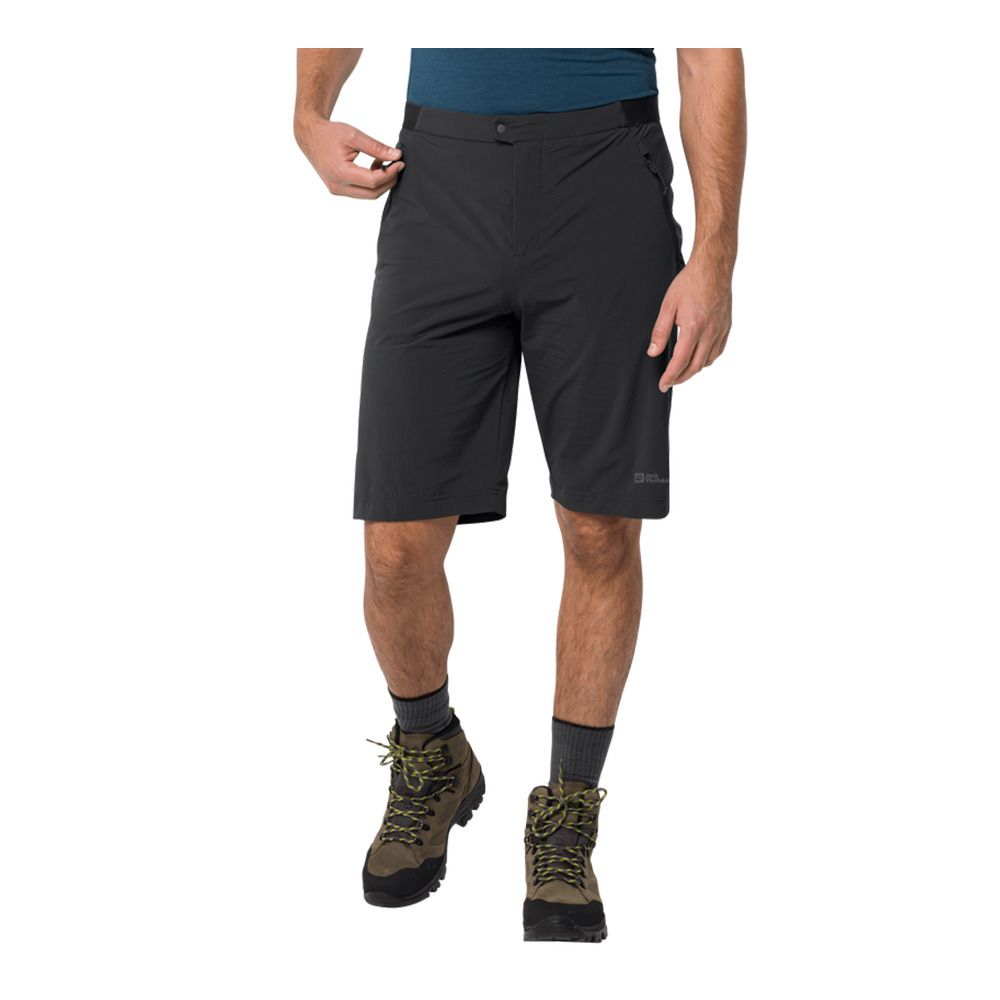 Jack Wolfskin PRELIGHT - Short Homme black