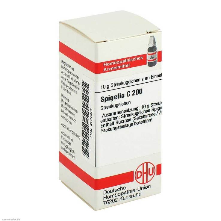 DHU Spigelia C 200 Globuli, 10 g