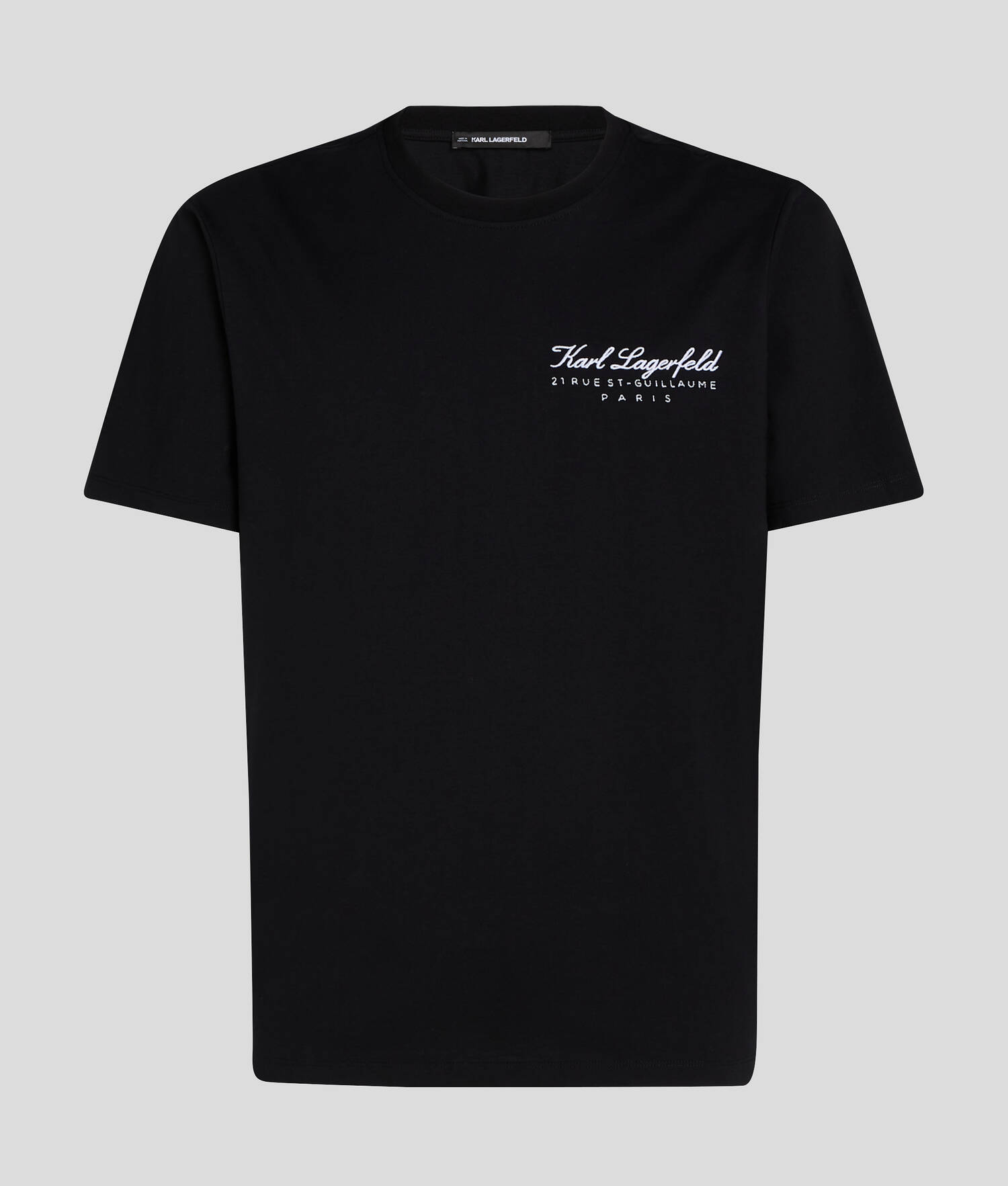 T-SHIRT LOUNGEWEAR HOTEL KARL - Noir