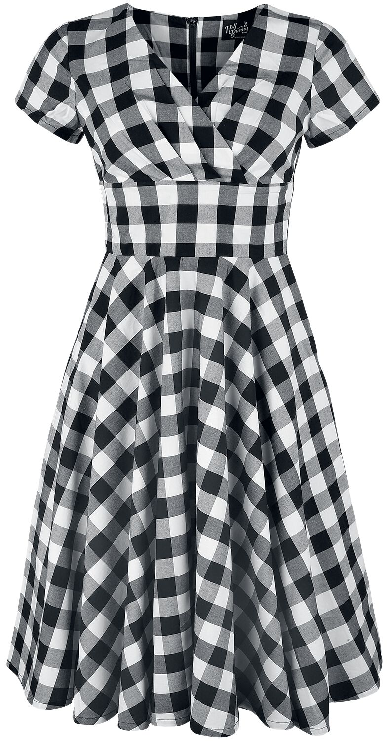 Robe Années 50 Victorine | Hell Bunny Robe mi-longue