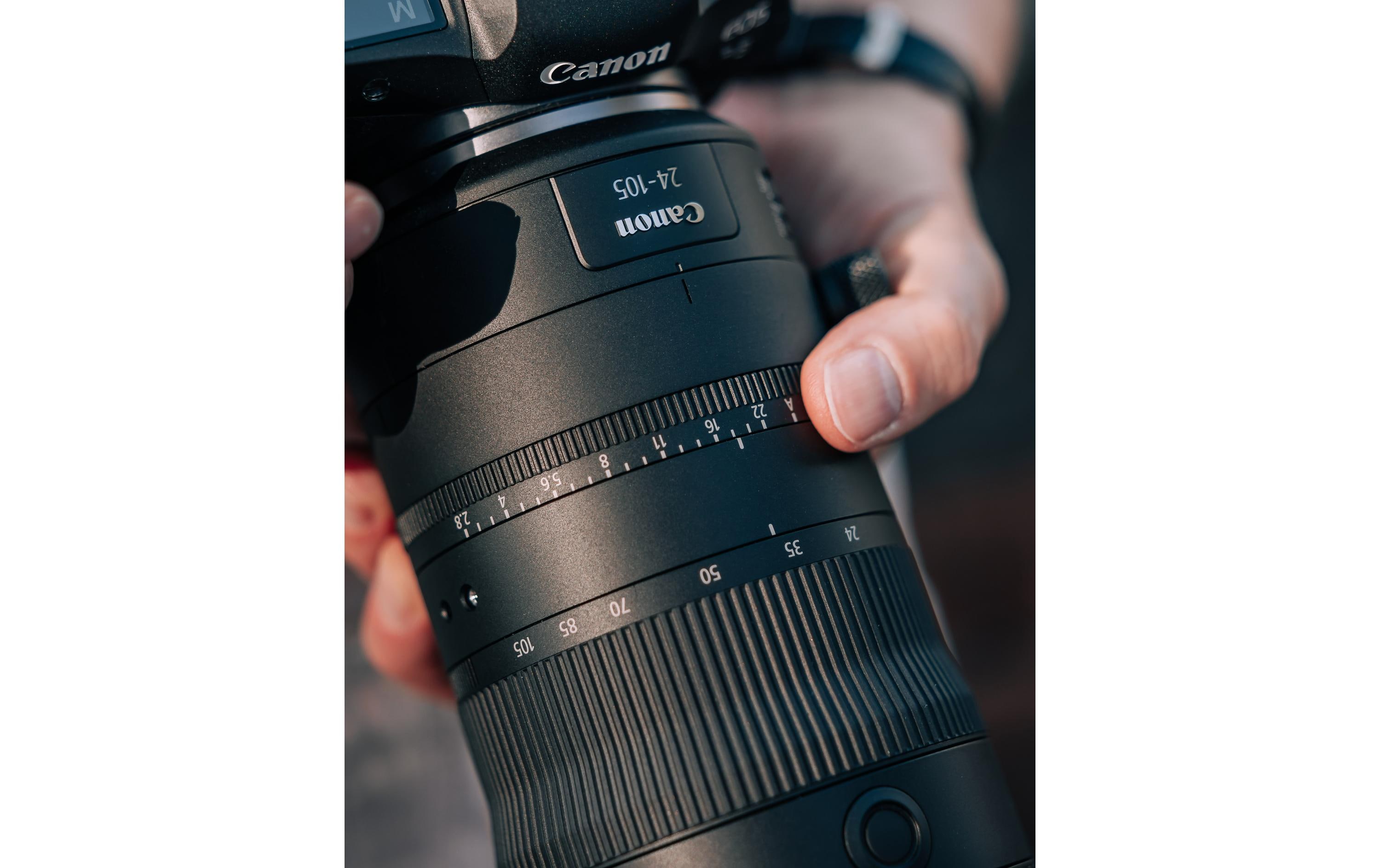 Zoomobjektiv RF 24-105mm F/2.8L IS USM Z Canon RF<br>Flexibel durch konstante Lichtstärke1:2.8