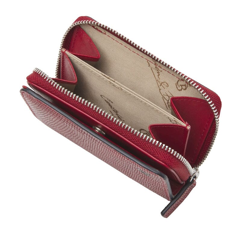 Castelijn & Beerens Donna Ritsportemonnee 4 Pasjes RFID Protected Rood