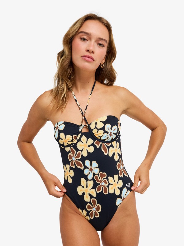 Nostalgic Feel One-Piece Maillot de bain une pièce Noir Femme