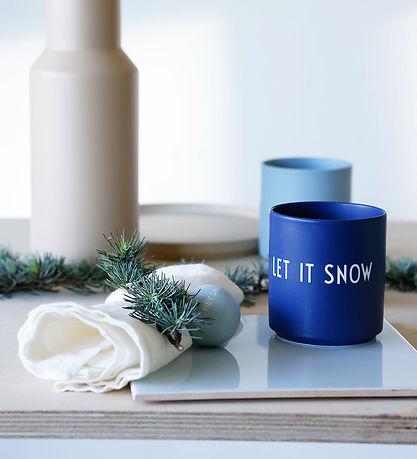 Design Letters Kop - Favourite - Let It Snow - Midnight Blue