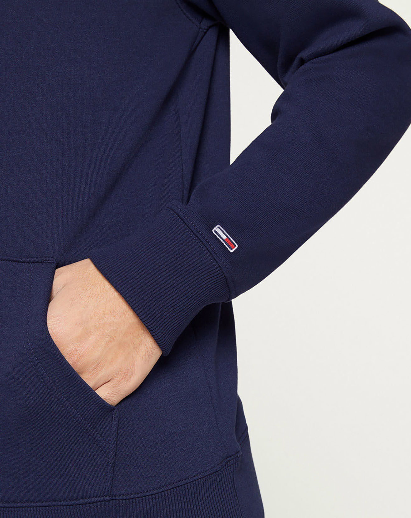Tommy Jeans Sweat linear logo bleu marine
