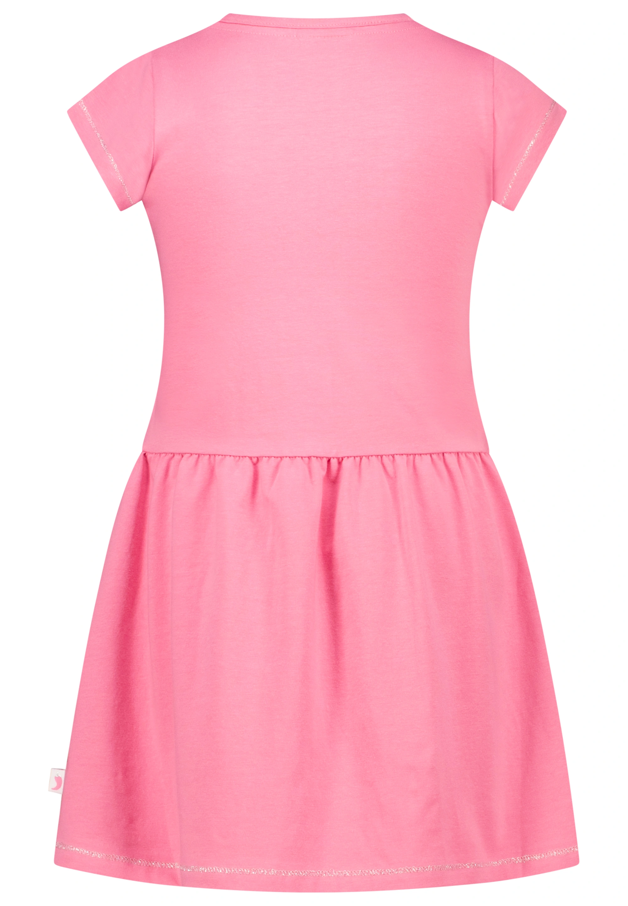 Kurzarmkleid DREAM HORSES in aurora pink