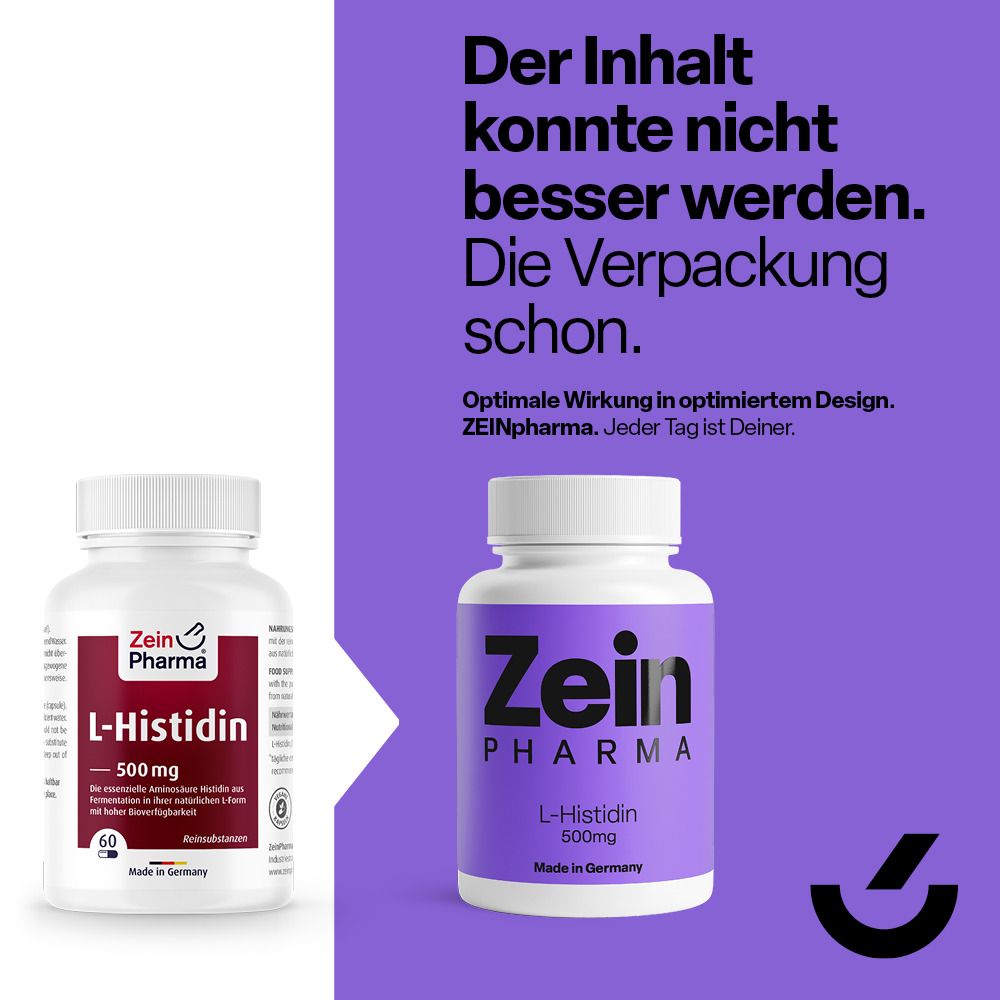 ZeinPharma® L-Histidin 500 mg