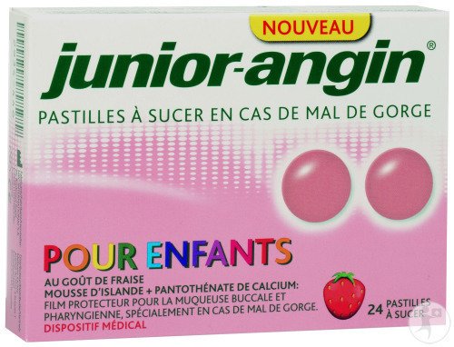 Junior-Angin 24 Pastilles A Sucer