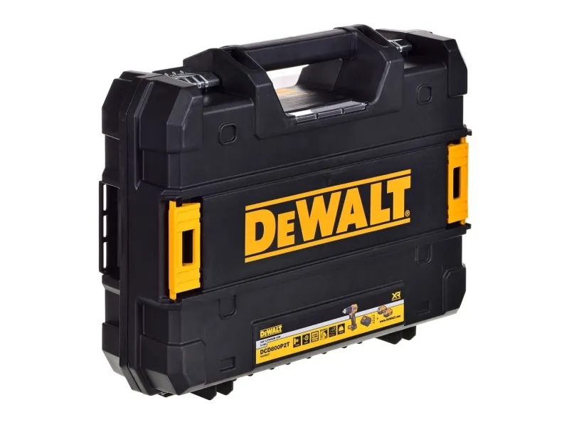 DeWALT DCD800P2T-QW, 1,3 cm, 1,5 mm, 1,3 cm, 500 W, 18 V, 5 At