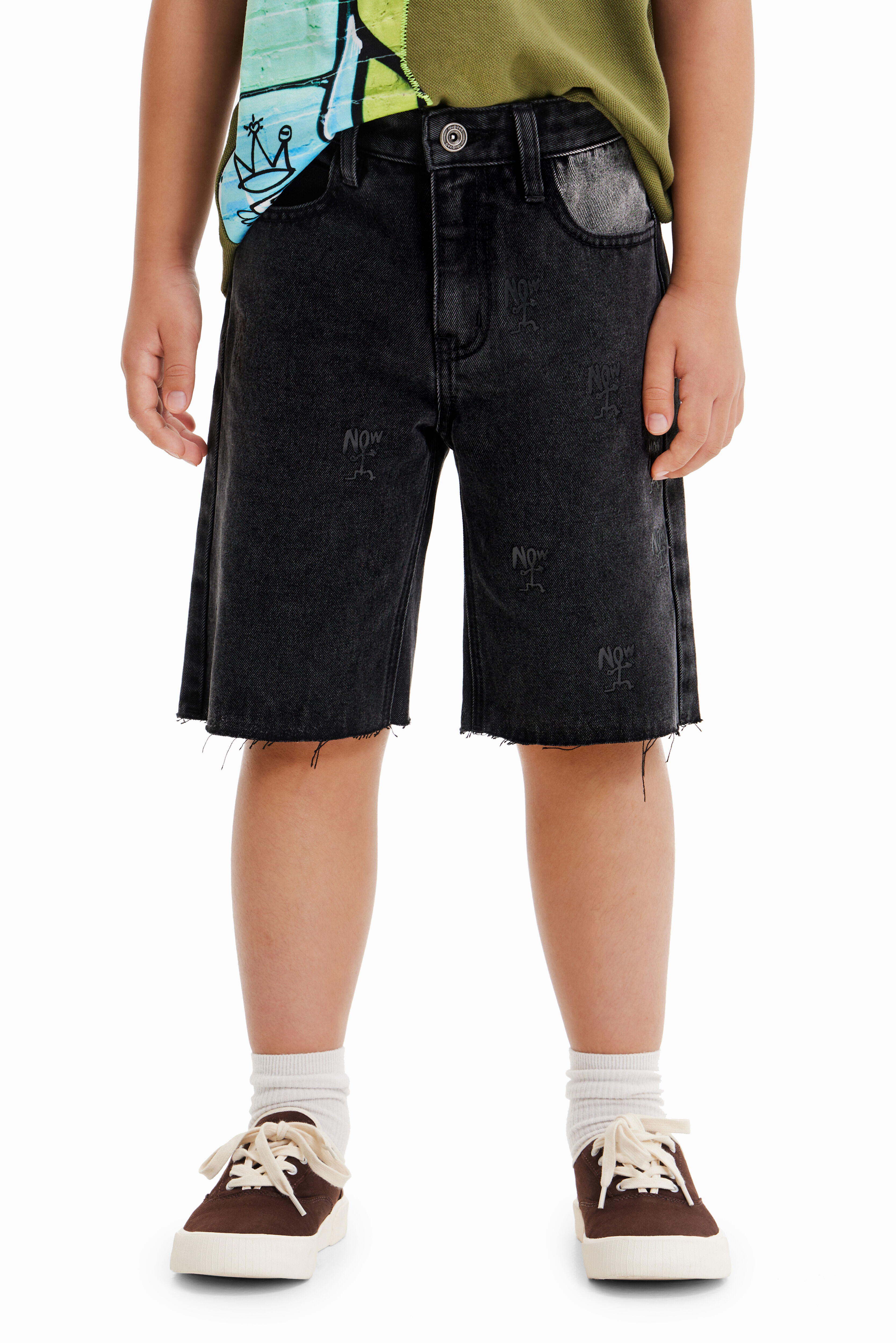 Bermuda en jean Now