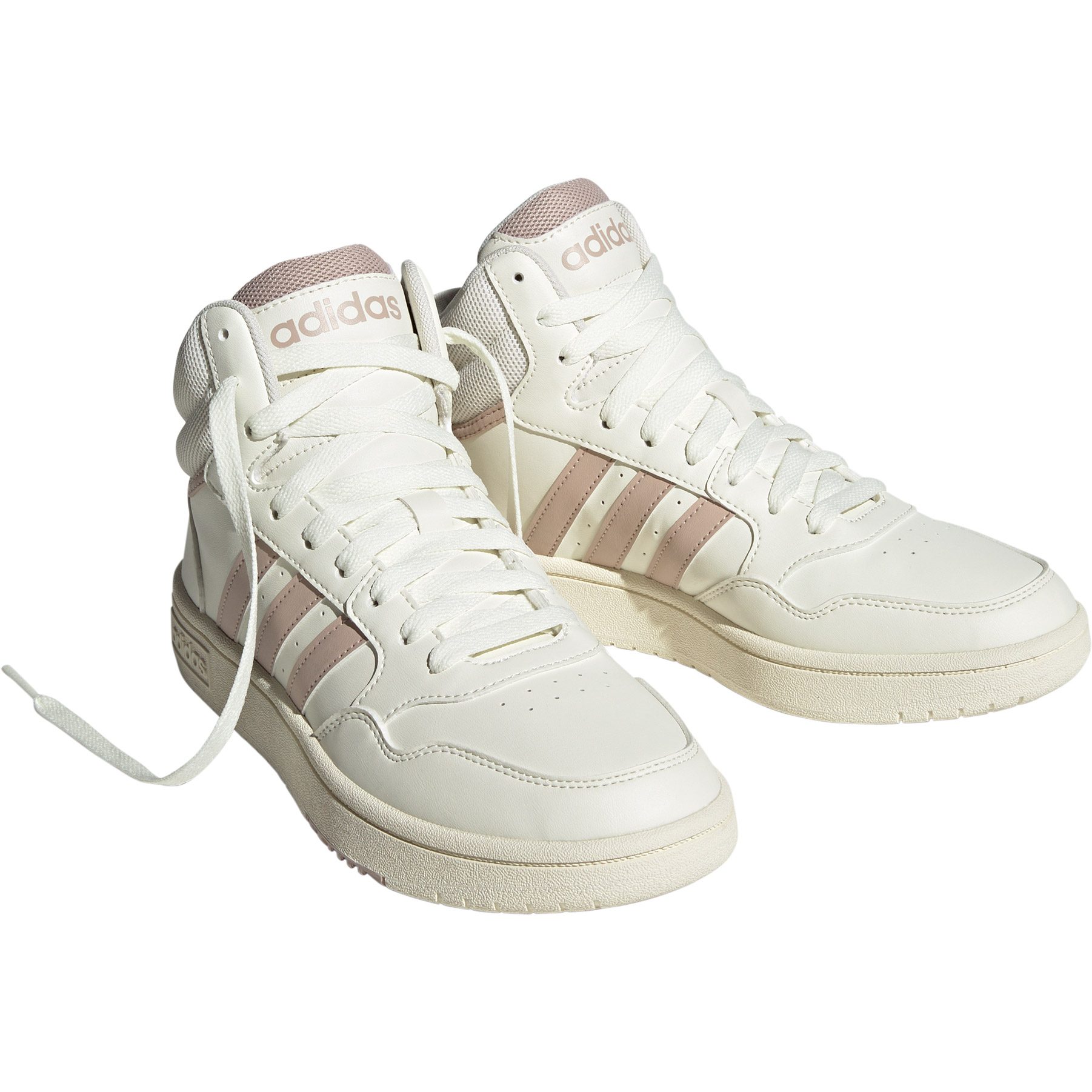 adidas Hoops 3.0 MID Classic Sneaker Damen off white