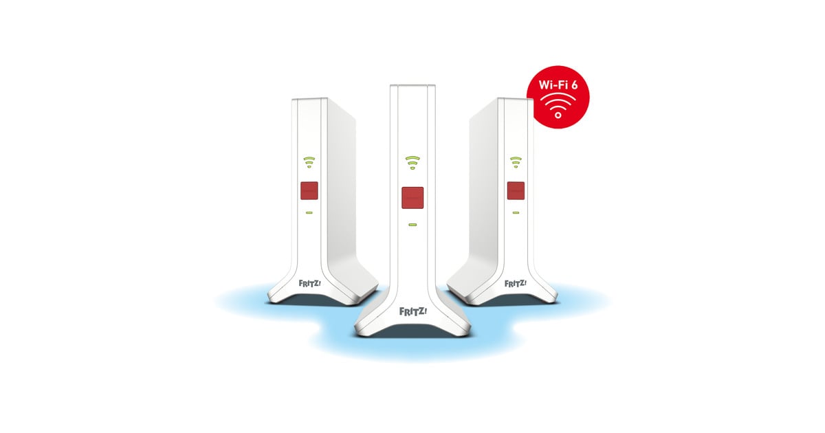 FRITZ!Mesh Wi-Fi Set 4200 3-pack International repeater  (Wit, 3 stuks)