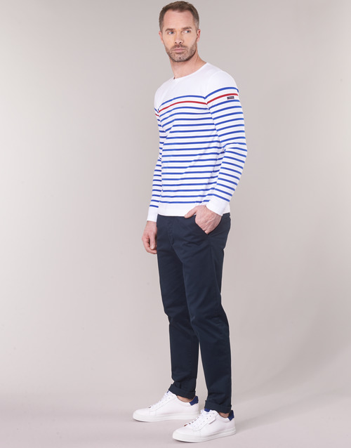 Armor Lux - REMPART - Blanc / Bleu / Rouge