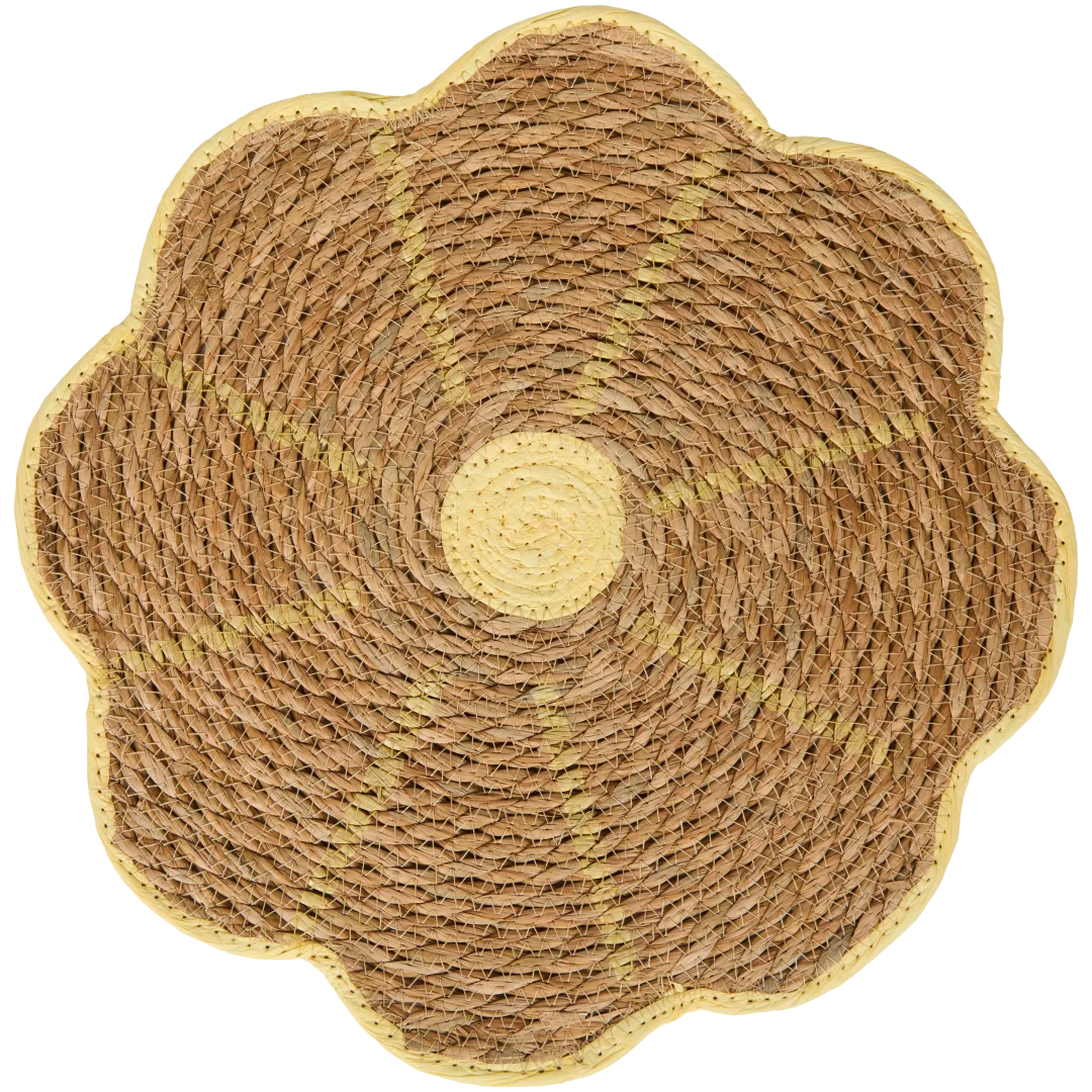 Bloemvormige placemat Ø 37 cm | diverse kleuren