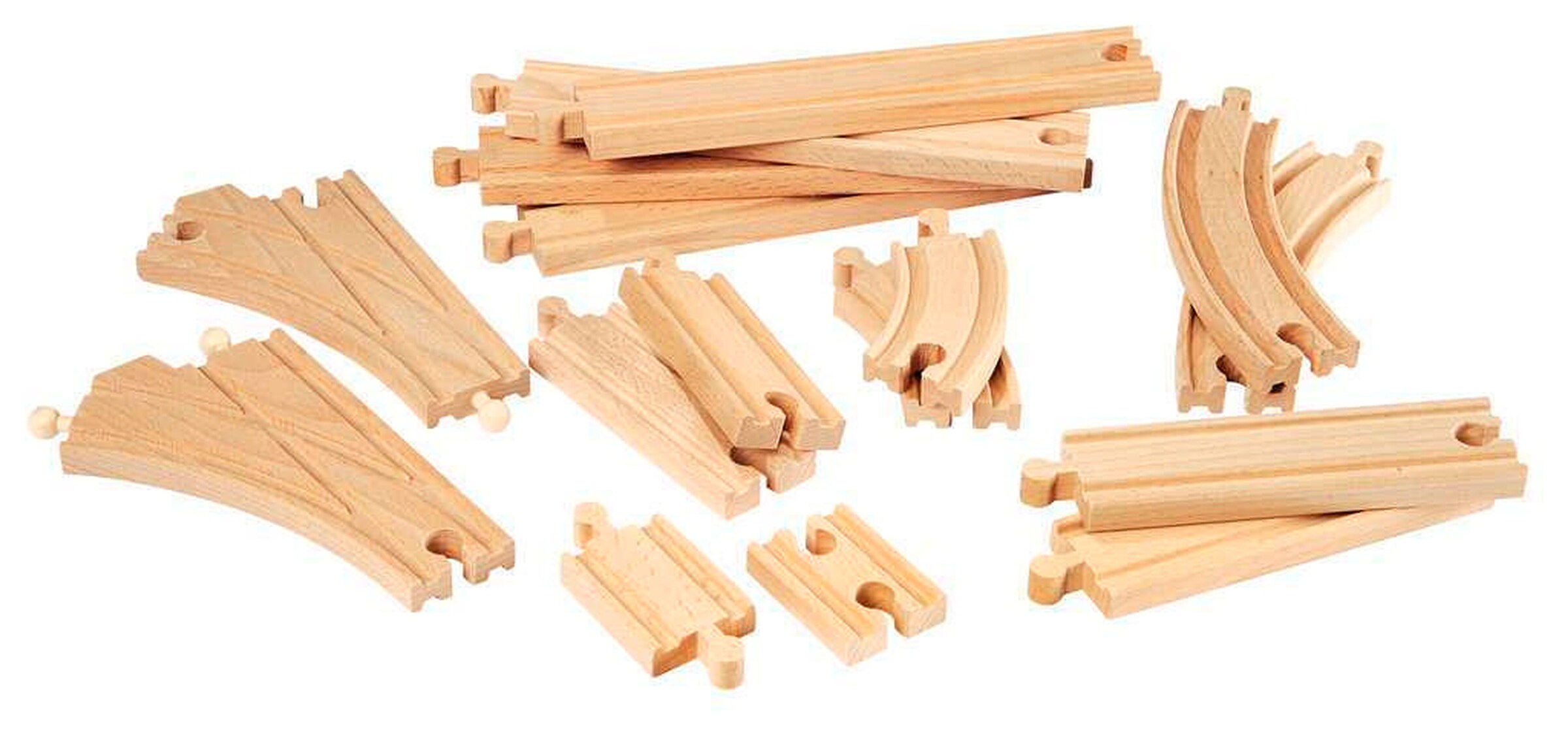 BRIO Mittleres Schienensortiment