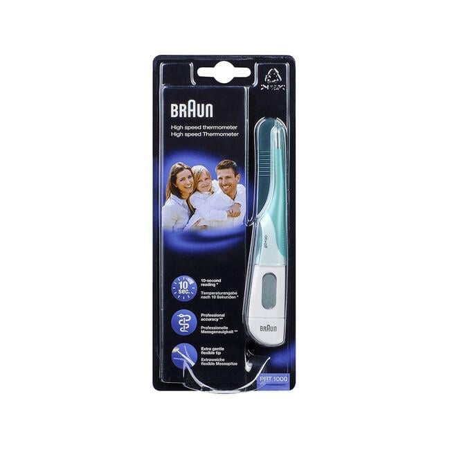 Braun Digitale Thermometer High Speed PRT1000