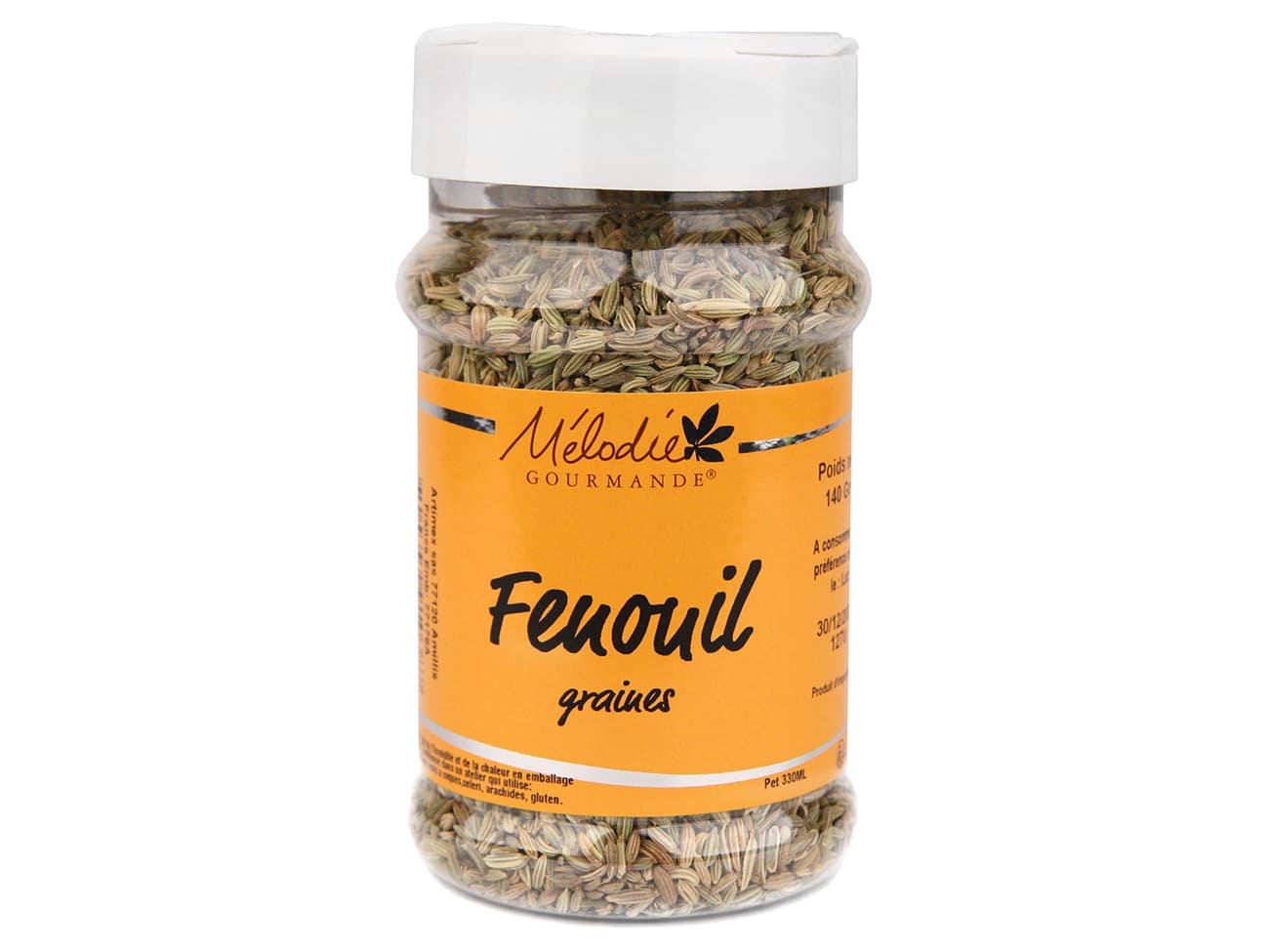 Graines de fenouil - 140 g - Mélodie Gourmande