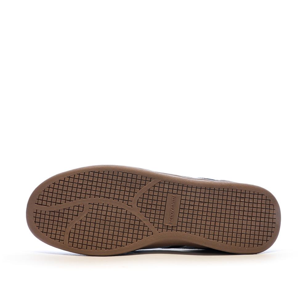 Teddy Smith Baskets Marine Homme Teddy Smith White Suede