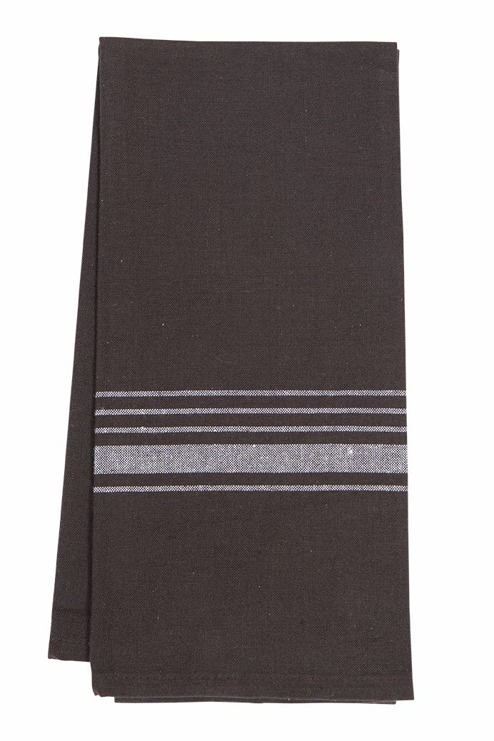 Kjøkkenhåndkle med striper resirkulert 50x70cm