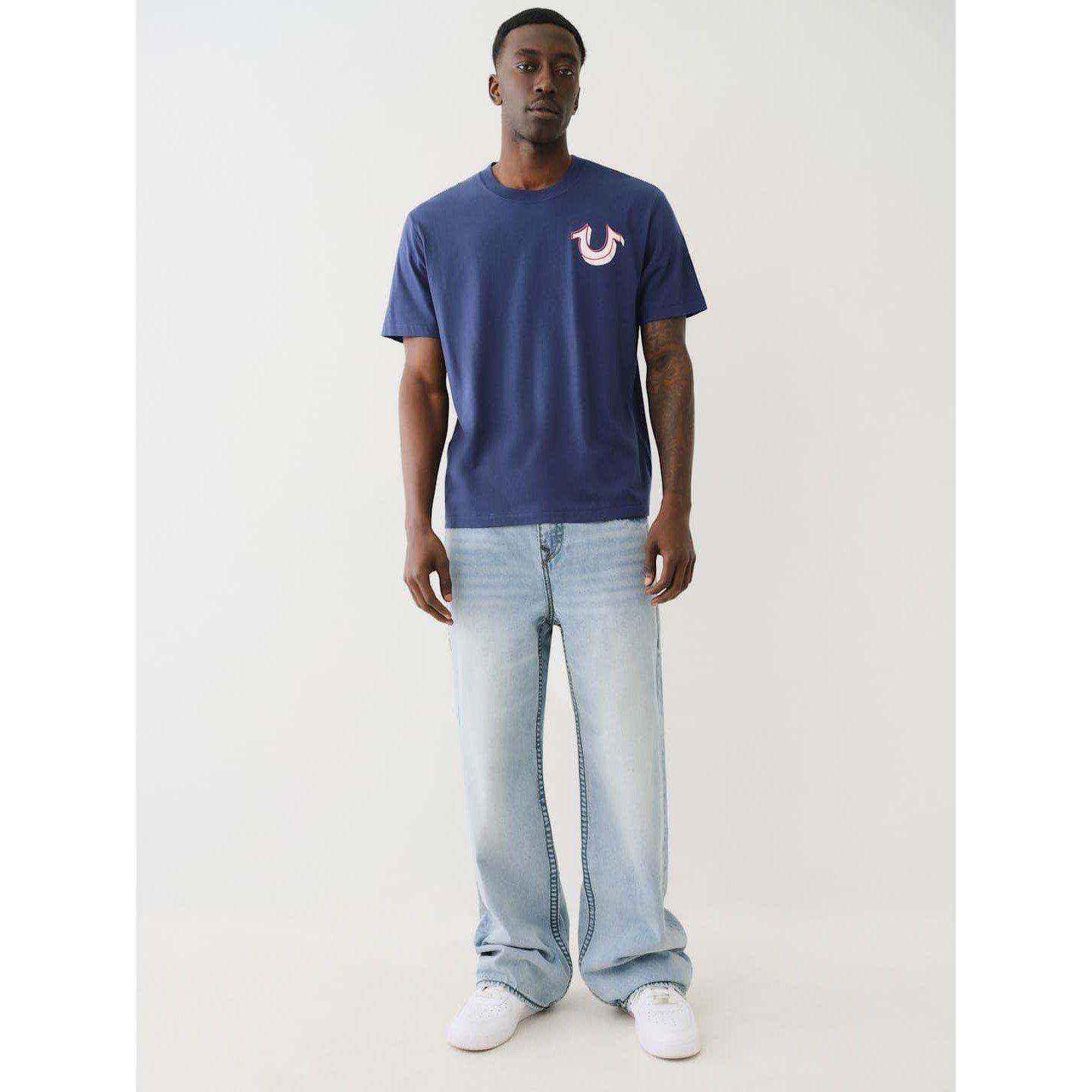 True Religion TR Short Sleeve Canyon T Shirt Mens