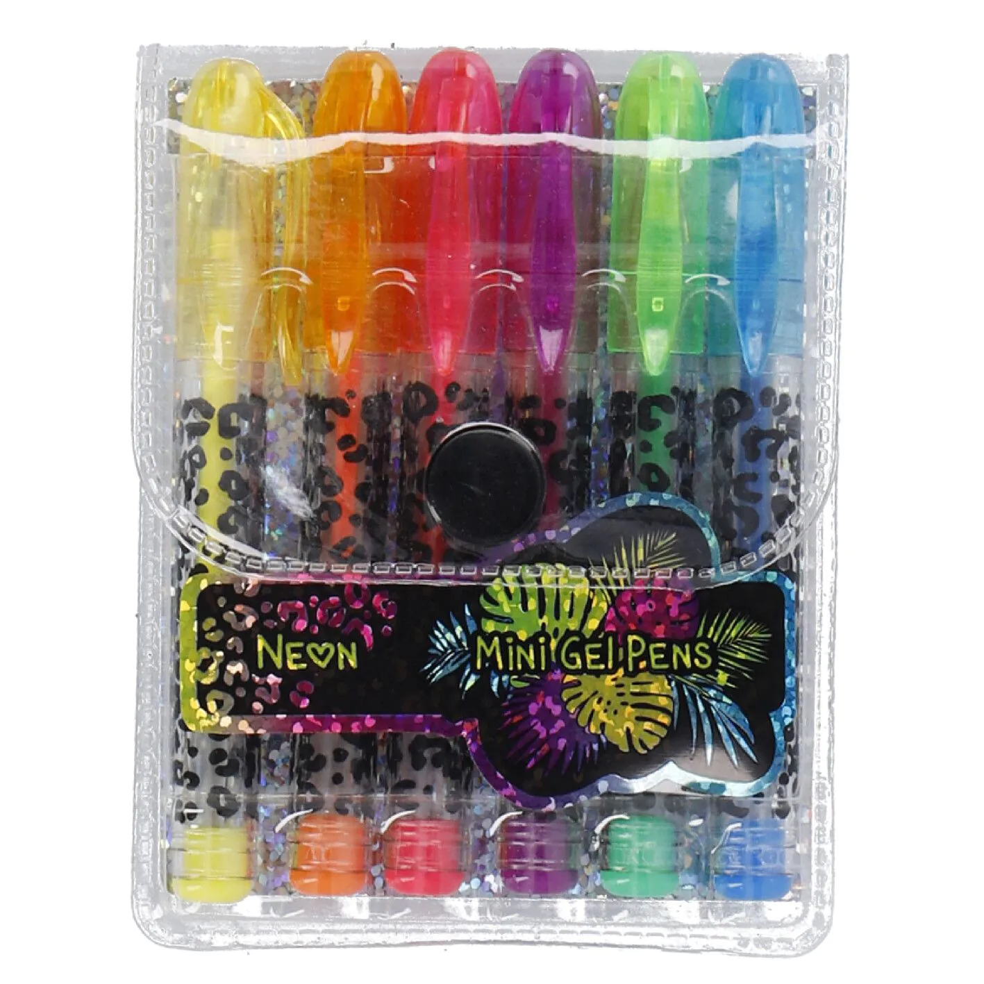 6er Set Gelstift Mini, Neon