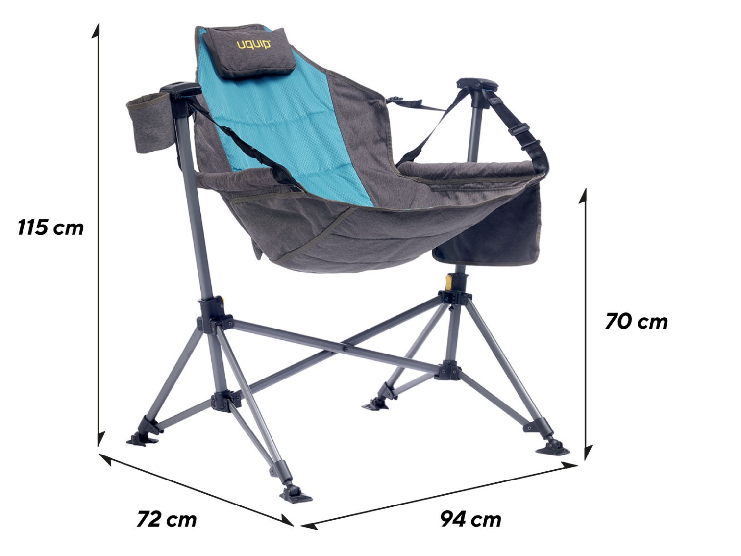 Uquip Rocky 2.0 Schommelstoel relaxstoel
