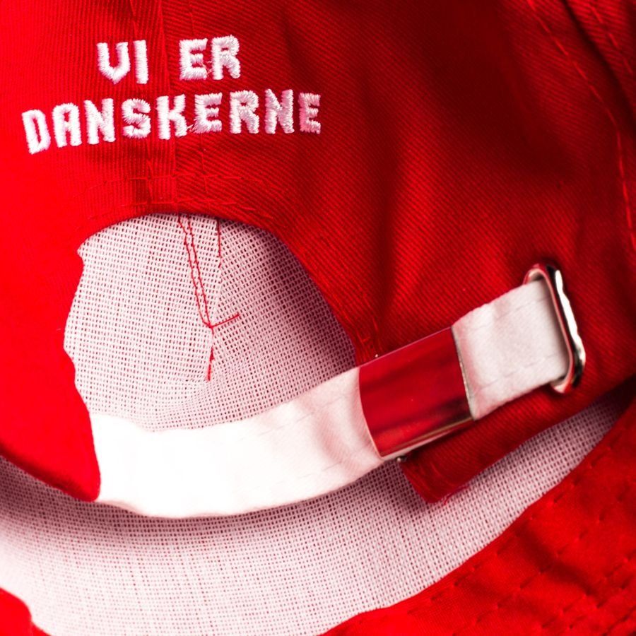 Danemark Casquette - Rouge/Blanc