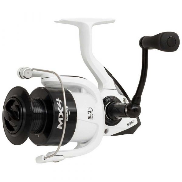 Mitchell Carreto de Pesca Mx4 Ins Spinning Reel Branco 6000