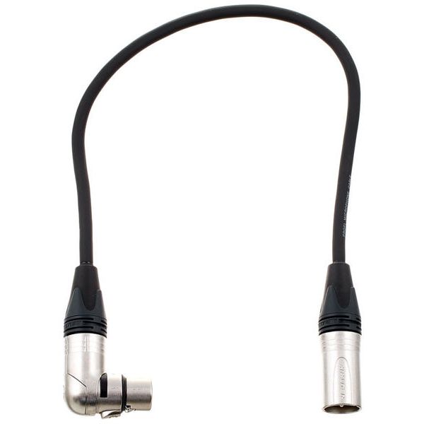 pro snake XLR Patchkabel 0.5m (Winkel-XLR)