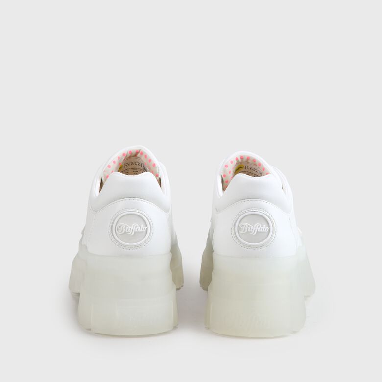Aspha CLS Men chaussures lacets véganes, blanc
