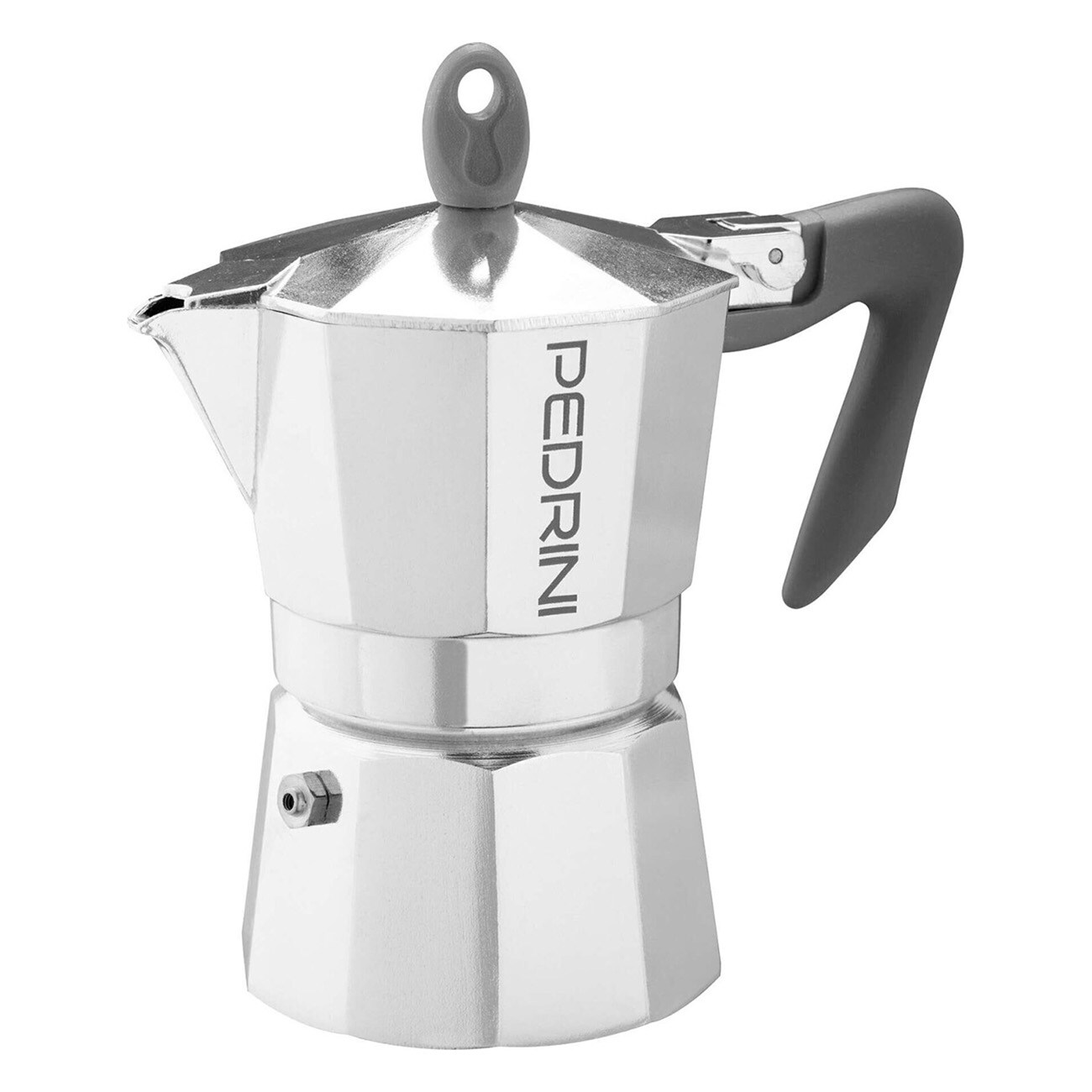Pedrini Mokka Kanne/Espressokocher silber Espressokocher