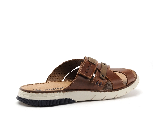 Rieker mules et sabots homme 25292 marron