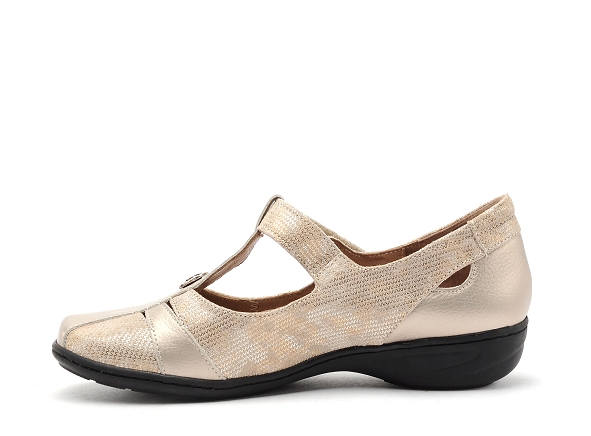 Artika ballerines femme incise or