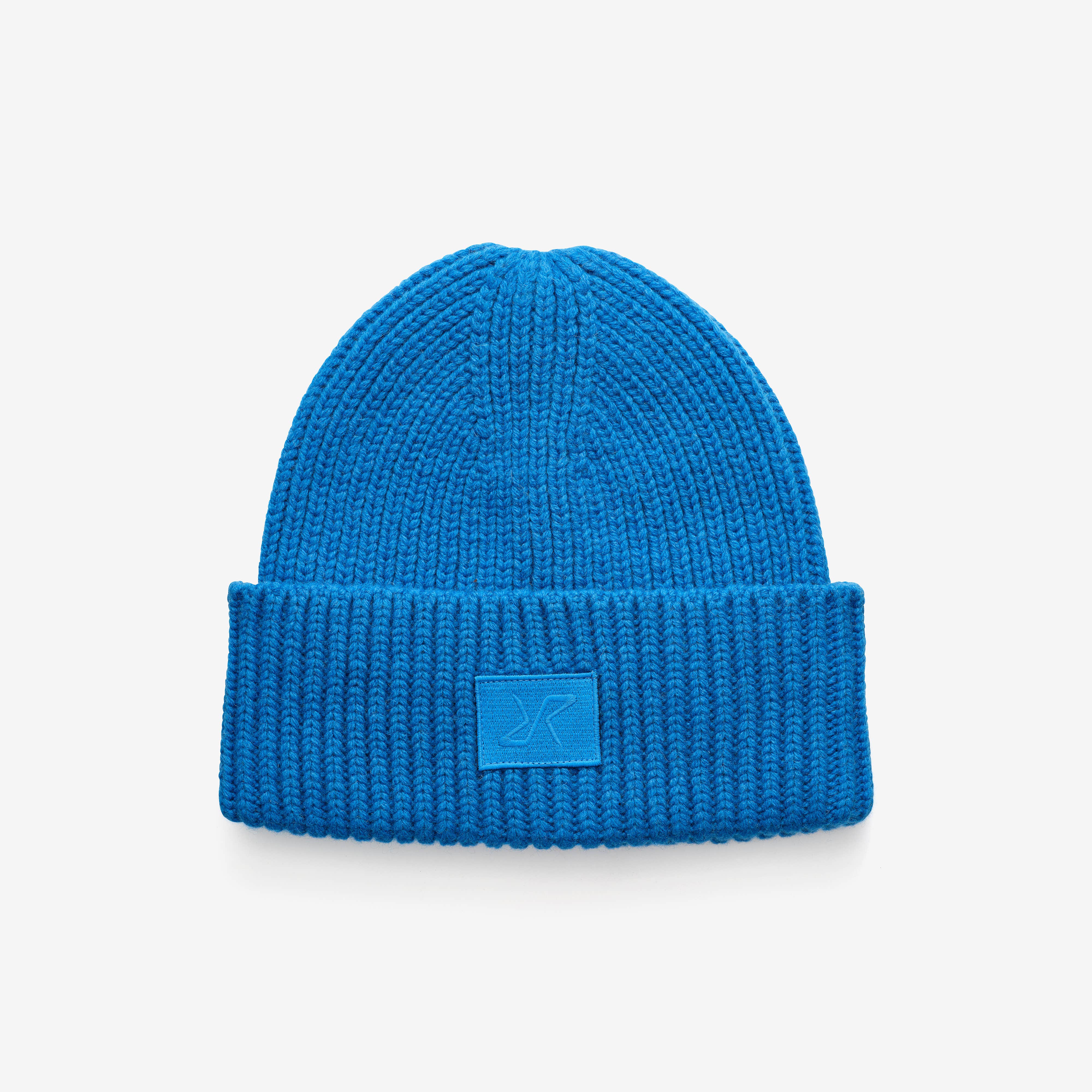 Chunky Wool Beanie  Imperial Blue