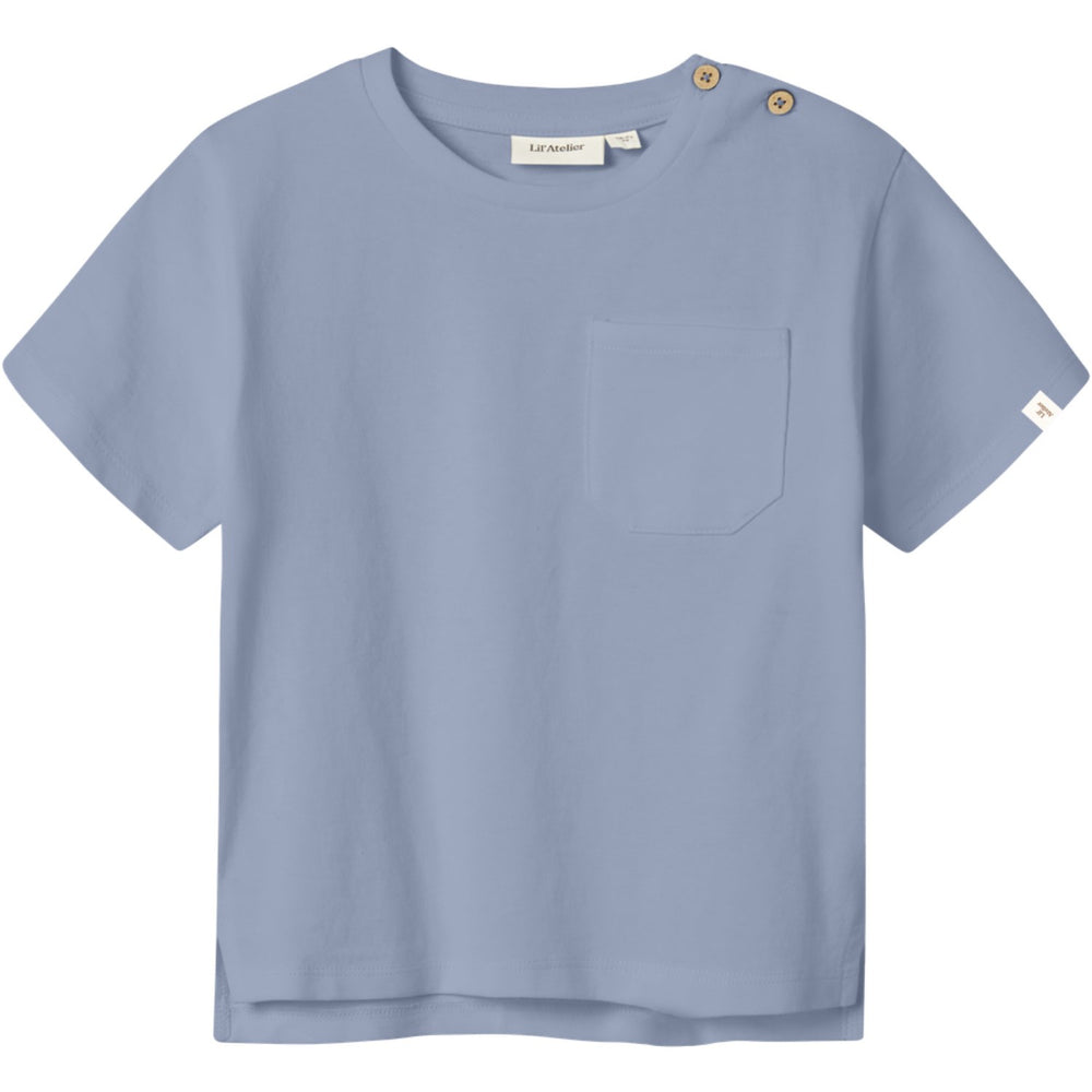 Køb Lil'Atelier Zen Blue Nmmdolan Ss Loose Top Lil Noos
