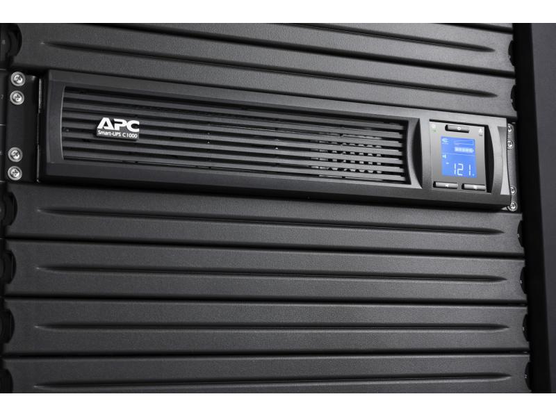 APC USV SMC1000I-2UC 1000 VA / 600 W Rack-Line-Interaktiv-USV mit SmartConnect