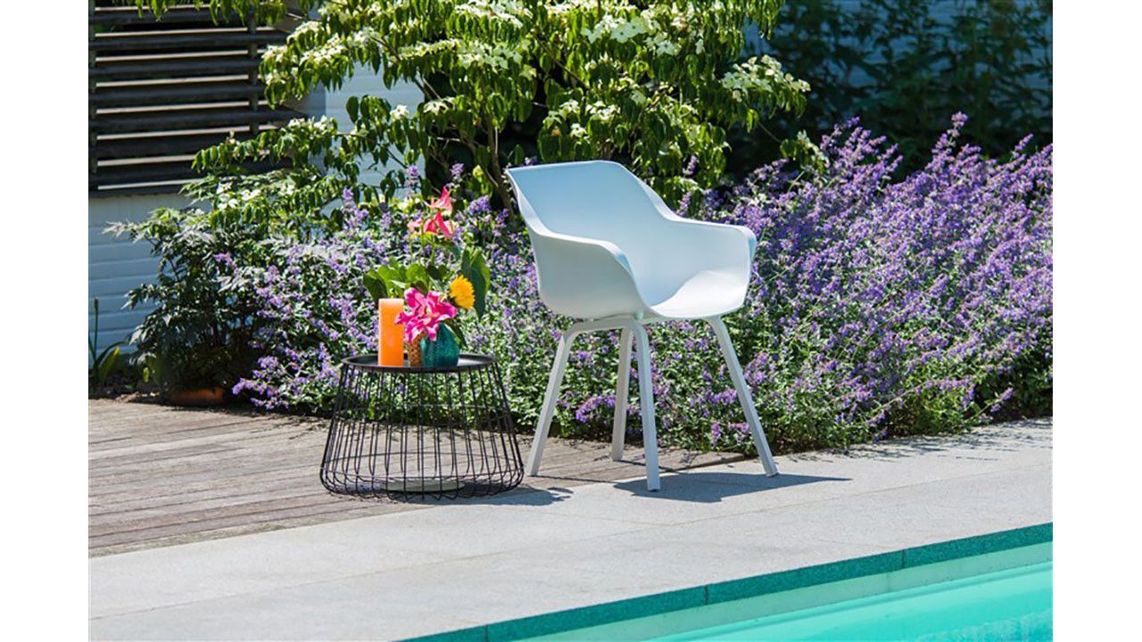 Tuinstoel Carbon Black 11.680.008 Sophie Element B62 x D58 x H84 cm