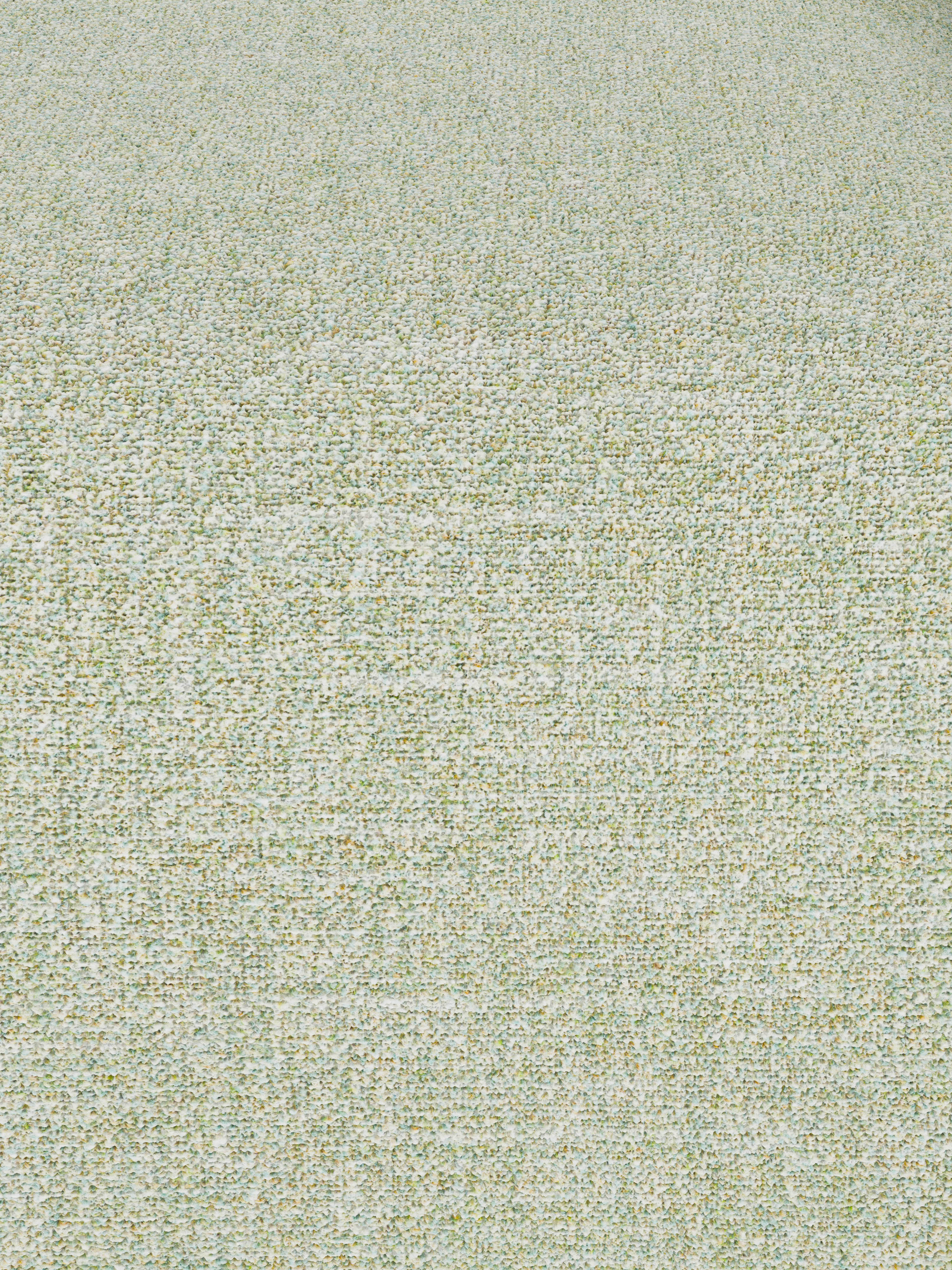 Modulaire bouclé hoekbank Wolke (4-zits)