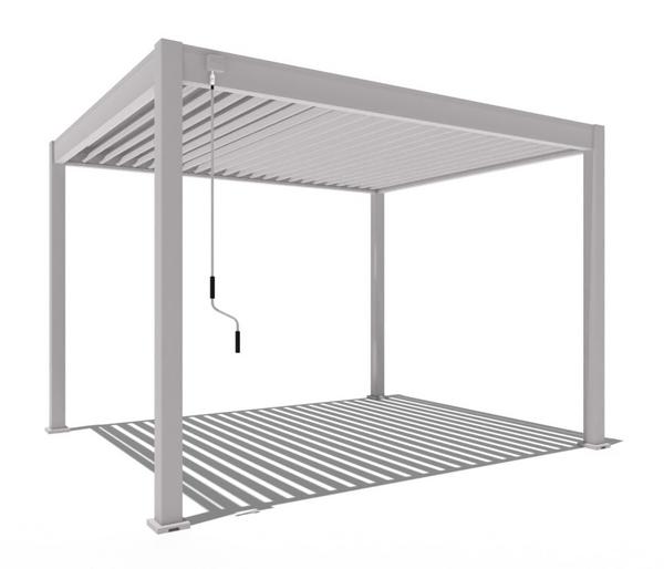 Weide Classic Pergola 3x3,6 Alu-Stahl, ca.