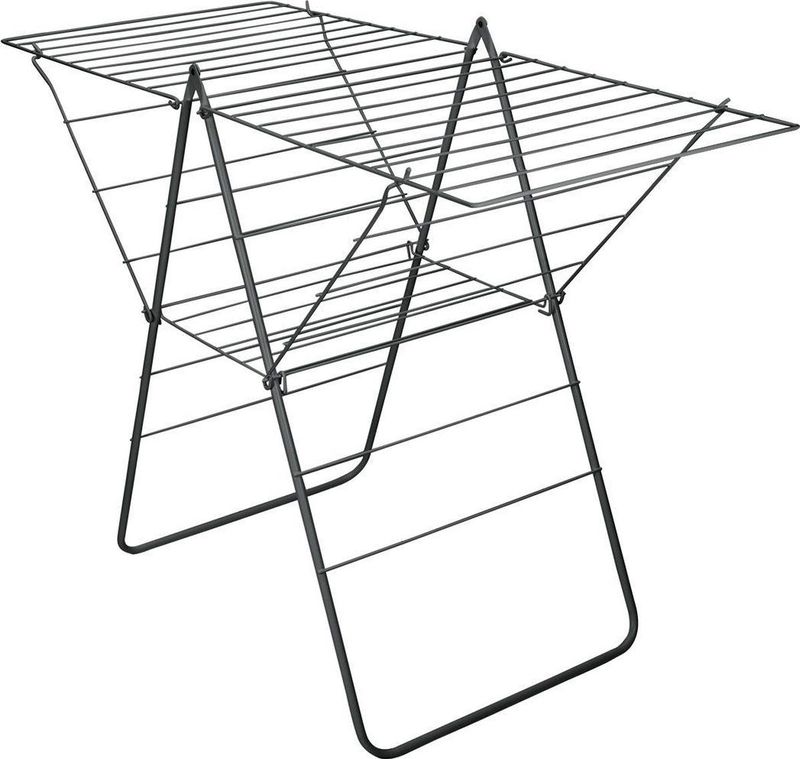 Tomado Metaltex Droogrek Rotterdam - 25 meter drooglengte - Zwart