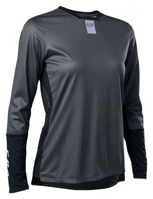 Maillot Manches Longues Femme Fox Defend Dark Shadow / Gris