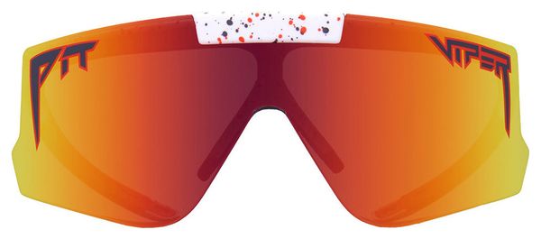 Paire de Lunettes Pit Viper The Heater Blanc/Orange