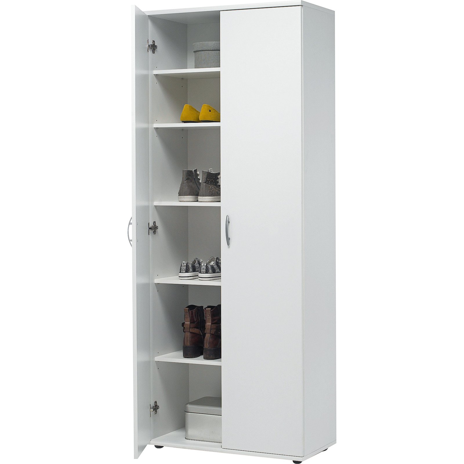 Schuhschrank Talent Maxi Dekor weiss 70 x 176 x 34 cm