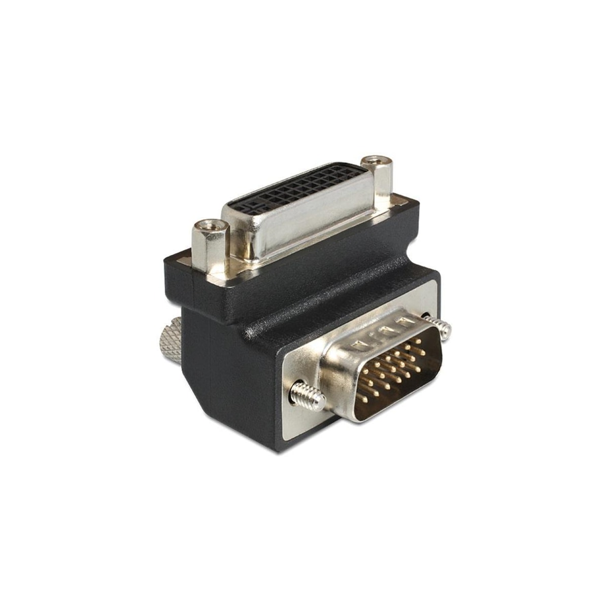 adapter dvi 24+5 pin female to vga 15 pin male 90`