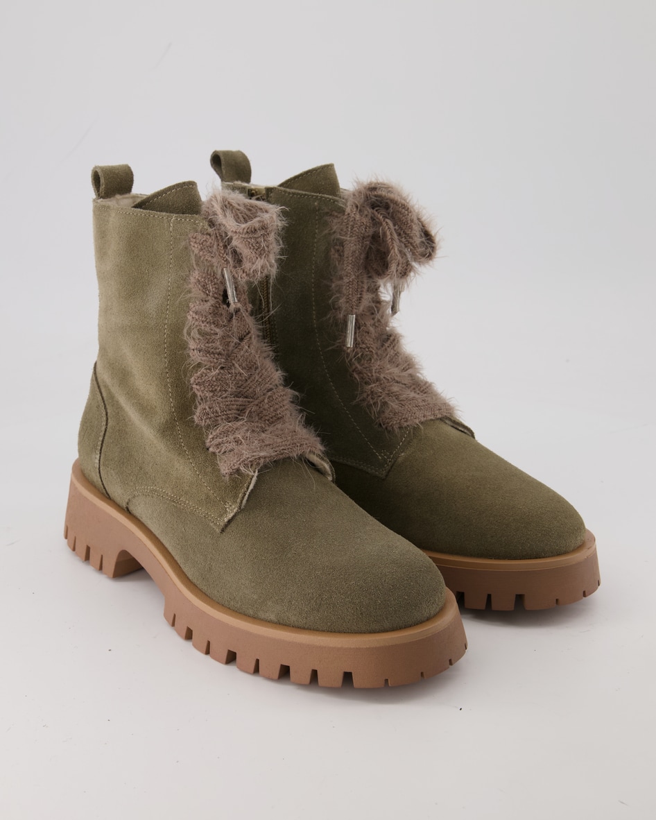 Zahira Stiefelette Winterschuhe in Grün